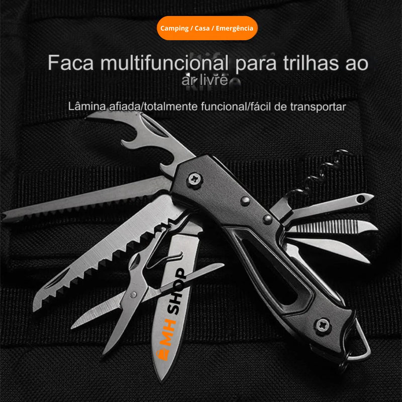 Canivete Suíço Tático Multifuncional