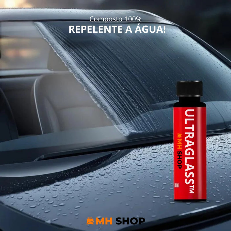 Impermeabilizante de Vidros Automotivo Ultraglass - (RESULTADO IMEDIATO)