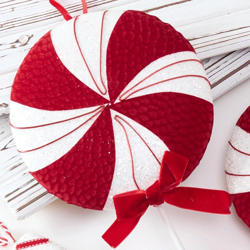 PINGENTE PARA ÁRVORE DE NATAL - PIRULITOS NATALINOS
