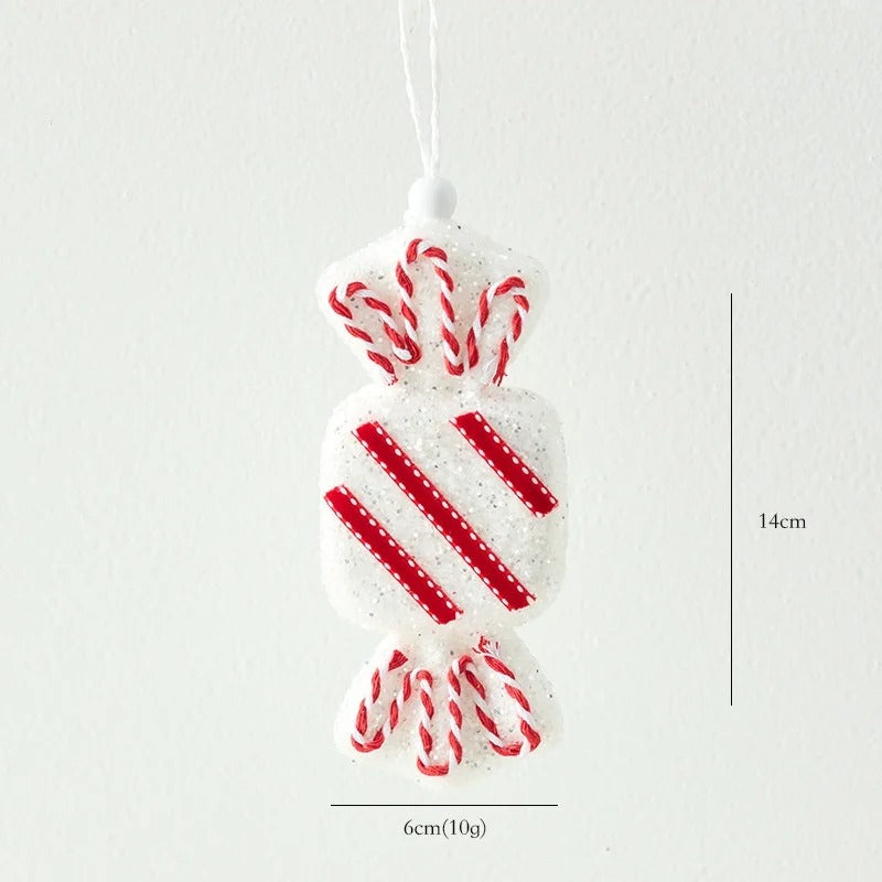 PINGENTE PARA ÁRVORE DE NATAL - PIRULITOS NATALINOS