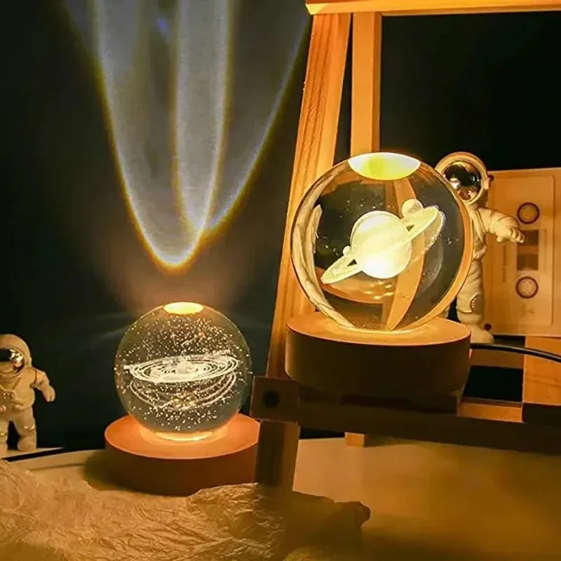 Universe Light - Luminária 4D Minimalista e Elegante + Brinde Exclusivo