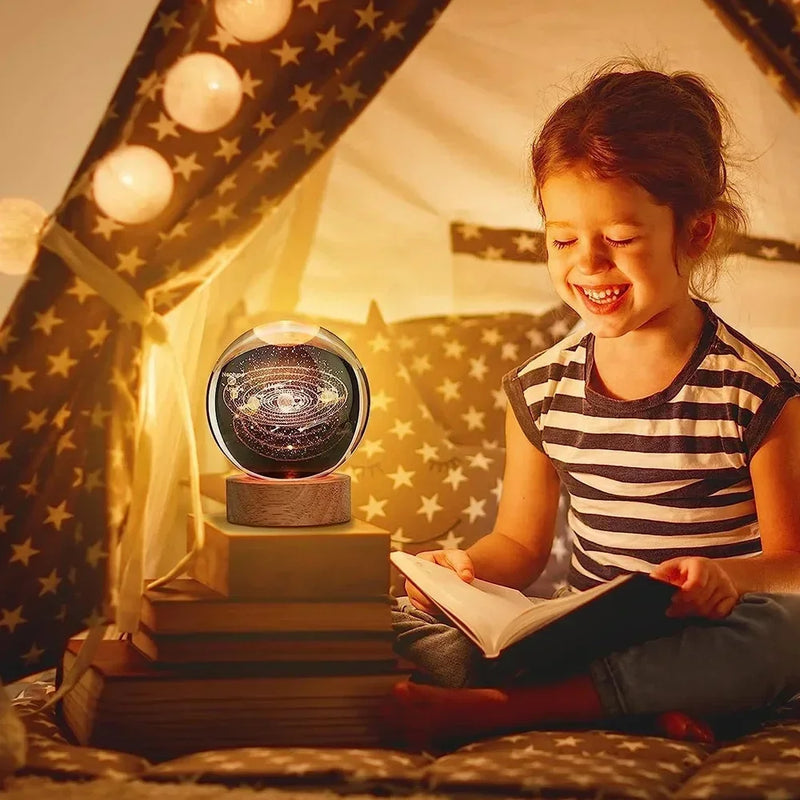 Universe Light - Luminária 4D Minimalista e Elegante + Brinde Exclusivo