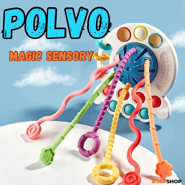 Brinquedo Polvo Sensorial Montessoriano -  Magic Sensory™