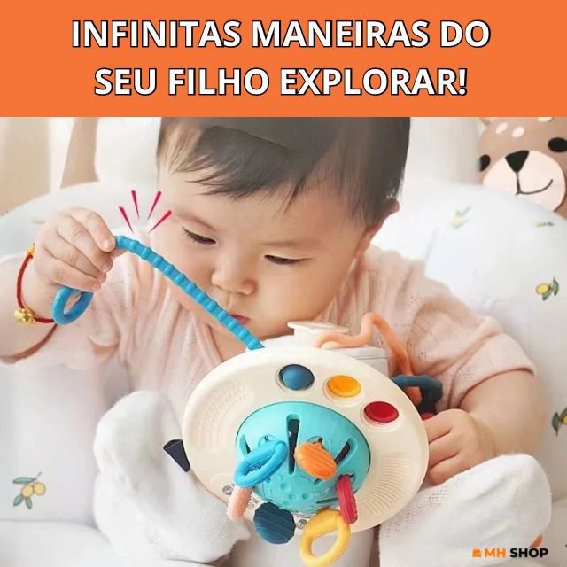 Brinquedo Polvo Sensorial Montessoriano -  Magic Sensory™