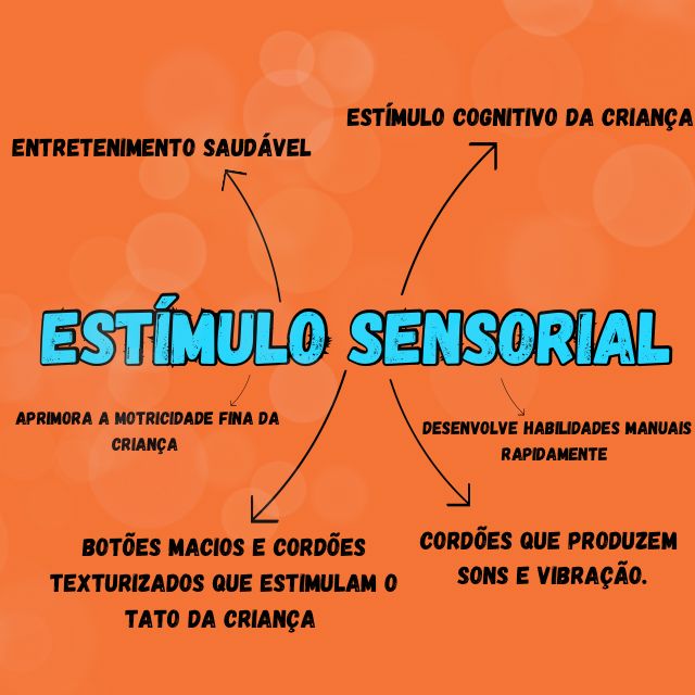 Brinquedo Polvo Sensorial Montessoriano -  Magic Sensory™