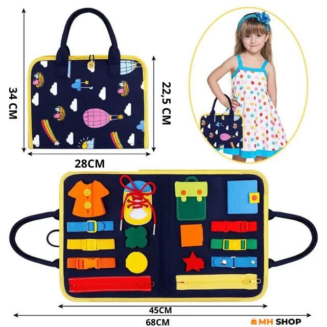 Maleta Educativa Sensorial Montessoriana - Bag Sensorial