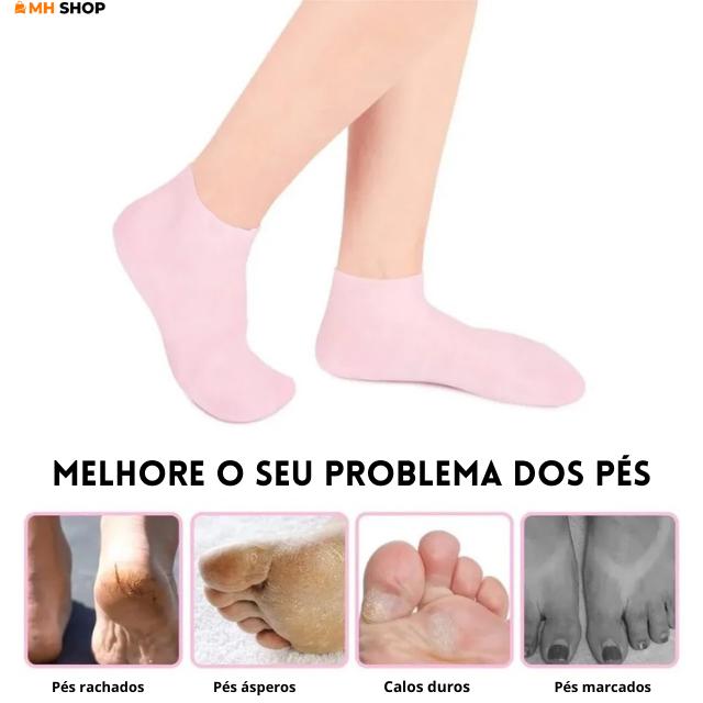 Hidrata Max™ - Meias hidratantes de silicone [ELIMINA TODAS AS RACHADURAS]