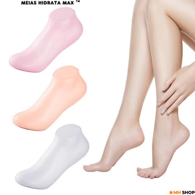 Hidrata Max™ - Meias hidratantes de silicone [ELIMINA TODAS AS RACHADURAS]