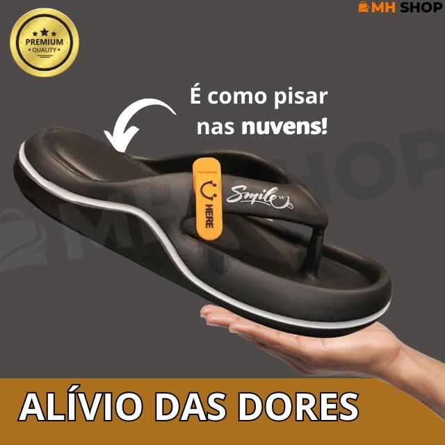 Chinelo Ortopédico Smile Comfort Pro® [CONFORTO E ALÍVIO DAS DORES]
