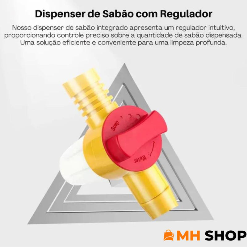 Rotate Max - Escova Giratória para Lavagem de Veículos [RESULTADO PROFISSIONAL]