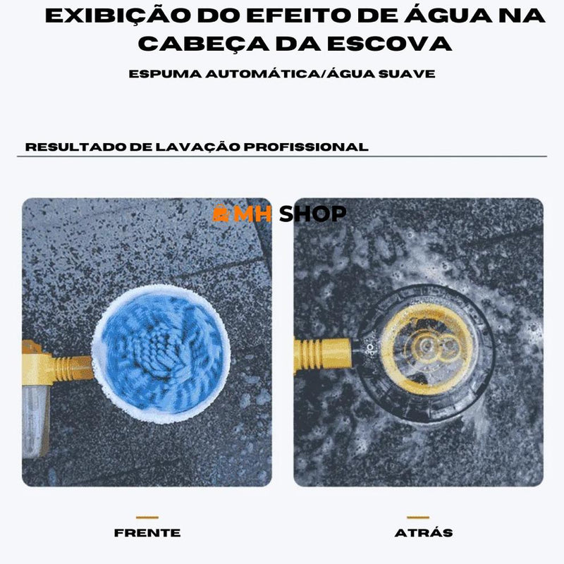 Rotate Max - Escova Giratória para Lavagem de Veículos [RESULTADO PROFISSIONAL]