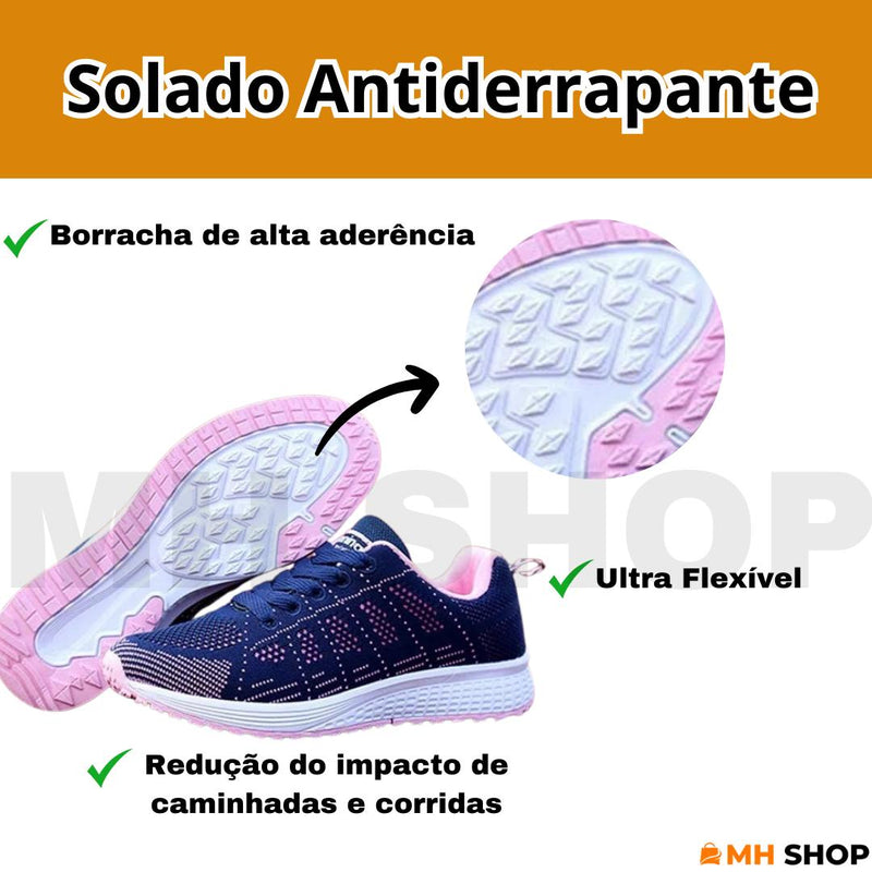 Tênis ortopédico Running Confort Max [ULTRA CONFORTÁVEL]