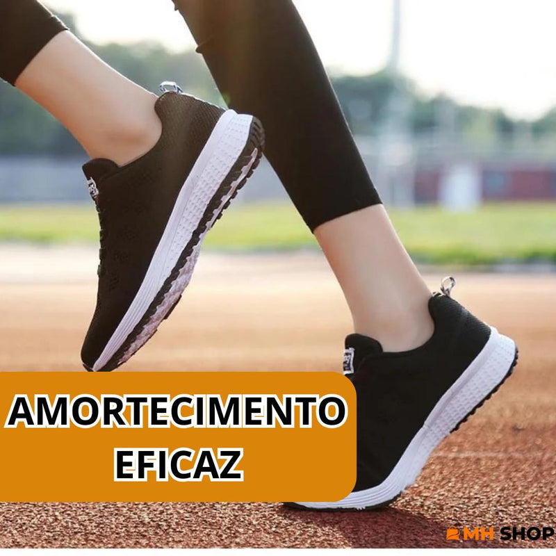 Tênis ortopédico Running Confort Max [ULTRA CONFORTÁVEL]