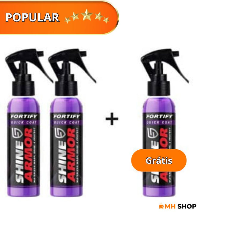 Spray de Revestimento Automotivo Nano Cerâmico 3 em 1 Shine
