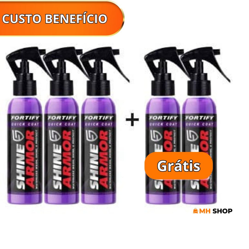Spray de Revestimento Automotivo Nano Cerâmico 3 em 1 Shine