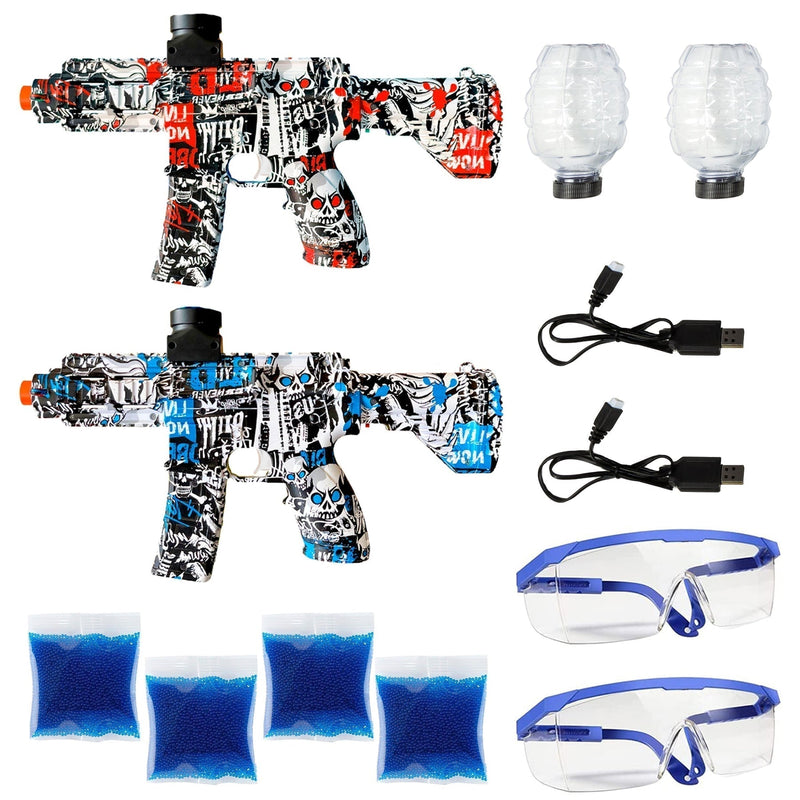 Brinquedo Metralhadora Lançadora de Bolinhas de Gel com Brindes