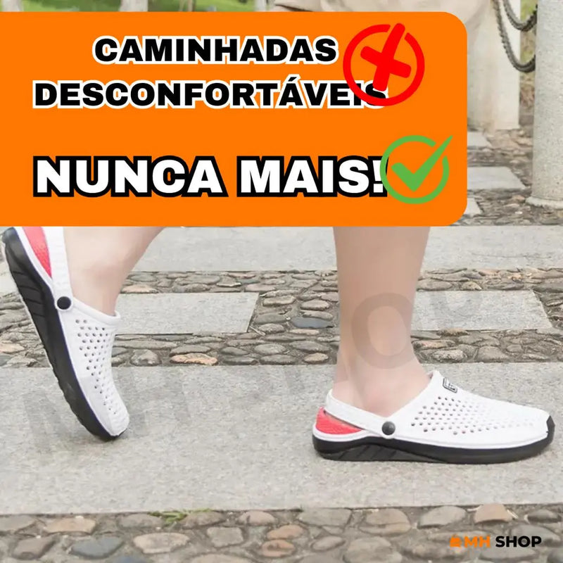 Crocs Ortopédico Alivium Confort - Alívio de todas as dores