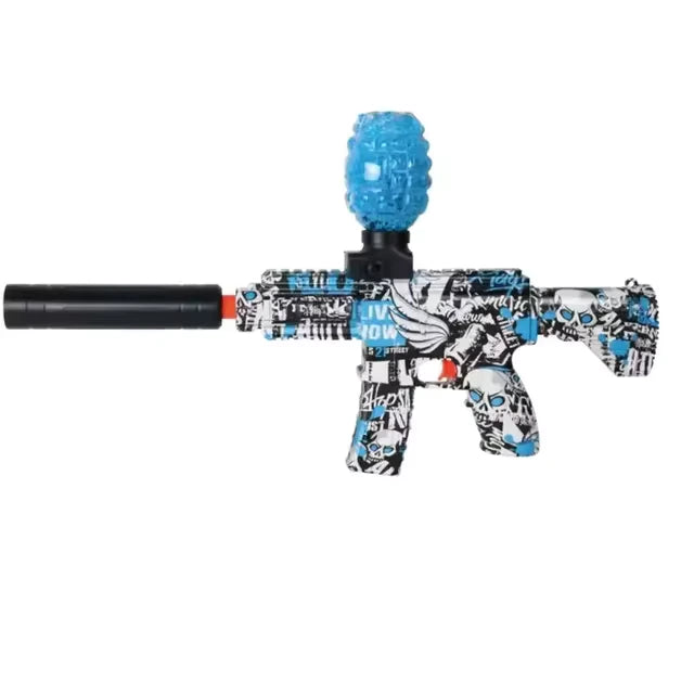 Brinquedo Metralhadora Lançadora de Bolinhas de Gel com Brindes