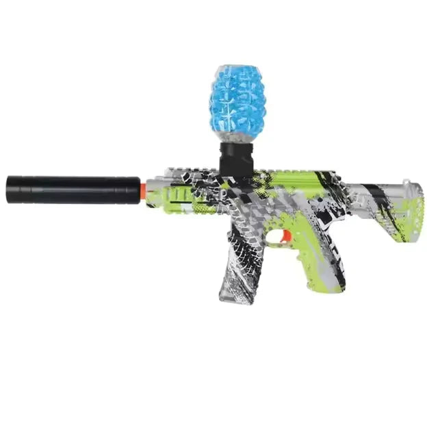 Brinquedo Metralhadora Lançadora de Bolinhas de Gel com Brindes