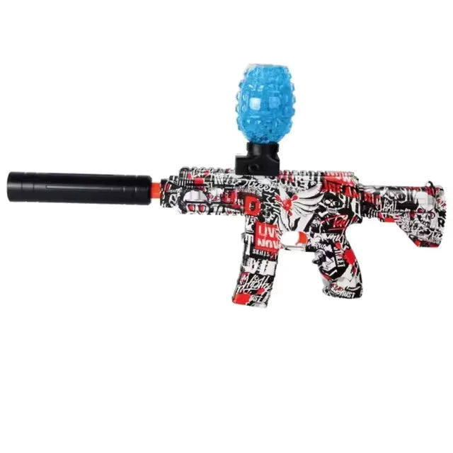 Brinquedo Metralhadora Lançadora de Bolinhas de Gel com Brindes